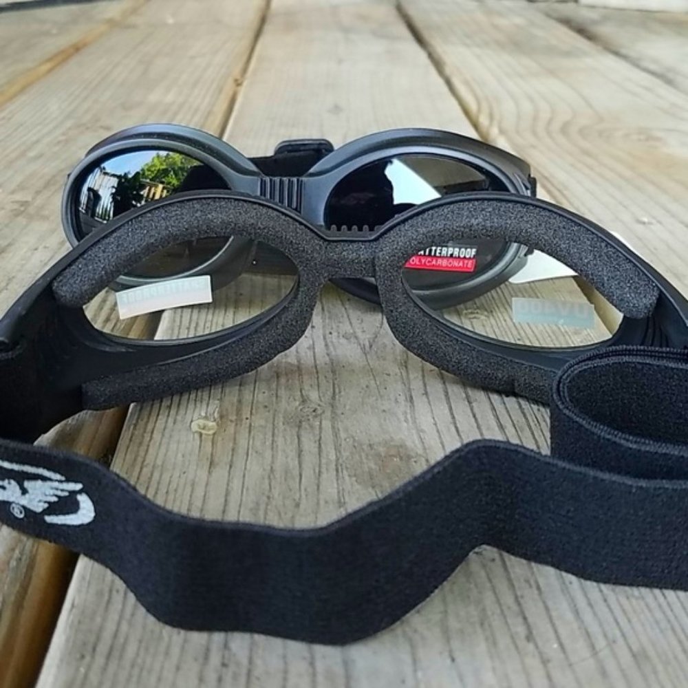2 motorcycle goggles - Picture 2 of 4